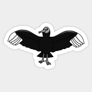 Black Vulture Sticker